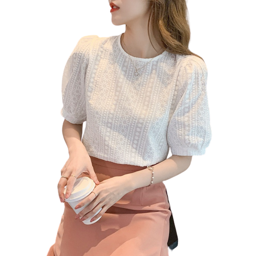 French Small Puff Sleeve Top