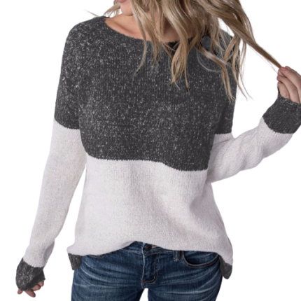 Long sleeve knit top