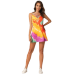 Tie-dye printed camisole top