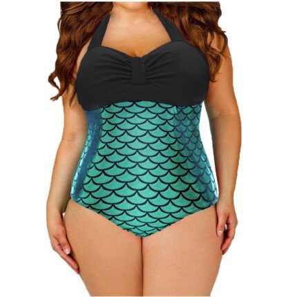 Mermaid conjoined swimsuit