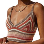 Crochet Top Knitted Camisole