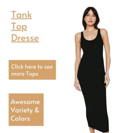 Tank Top Dress at woman tops