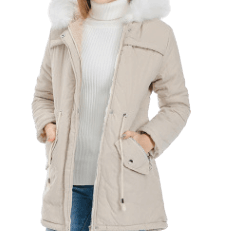Attractive Winter jacket coat