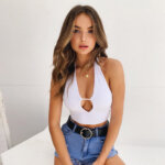 Spring And Summer Women's New Style Halter Vest 21