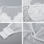 Transparent Mesh Lace Bodysuit 19