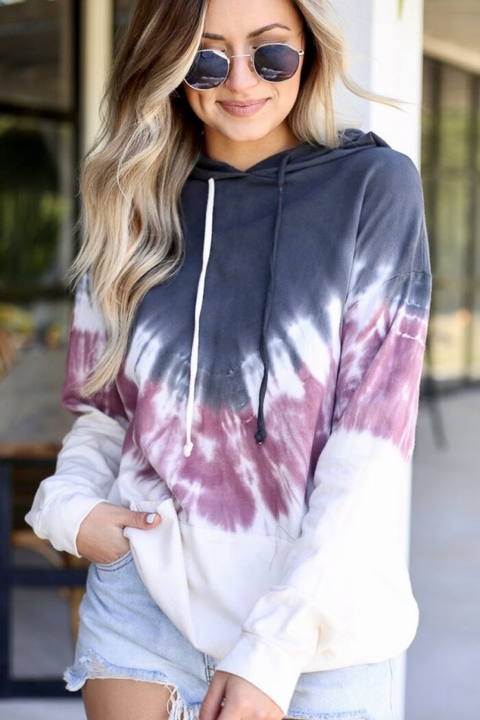 Spring and Summer Casual Sweater Long-sleeved Printed Top 13