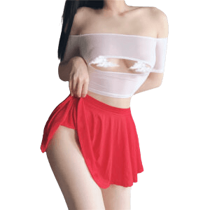 Cute Girly Top Pleated Skirt Unlined Suit