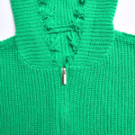 New Crop Top Sweater Women's Core Yarn Cardigan Long-sleeved Tops 11